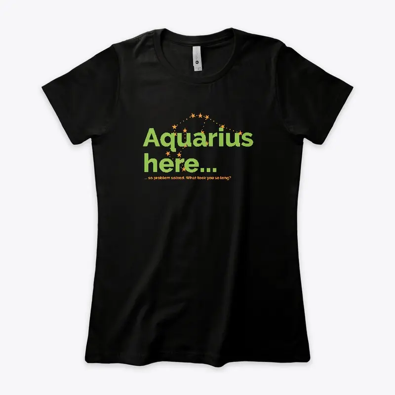 Cheeky Zodiac Sign Aquarius